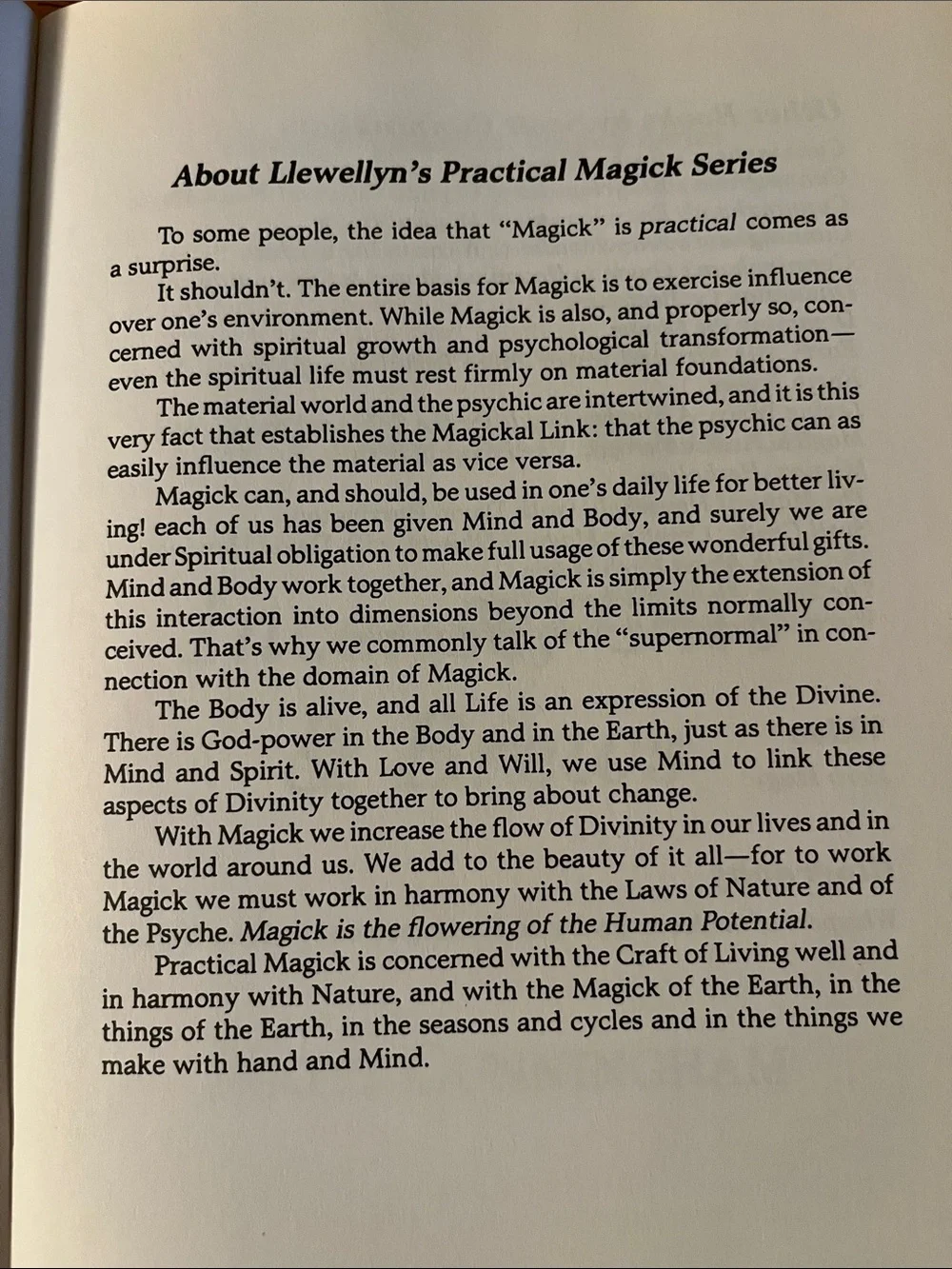 Liewellyn Worldwide incense oils